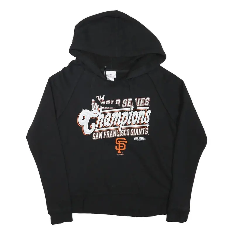 5Th And Ocean Womens Black 2014 World Series Champions Pullover Hoodie M San 1