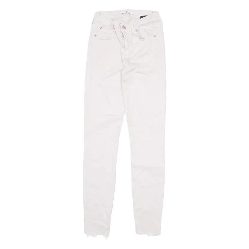 7 For All Mankind Mens Jeans Pink Regular Straight W20 L25 1