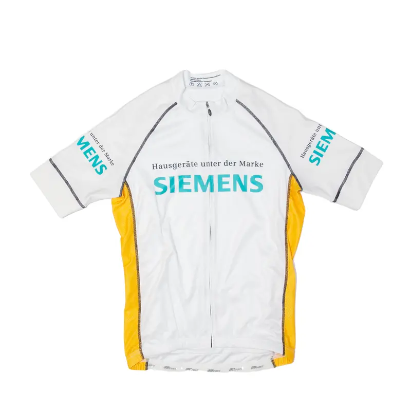 89 Sport Cycling Full Zip Mens Jersey White M 1