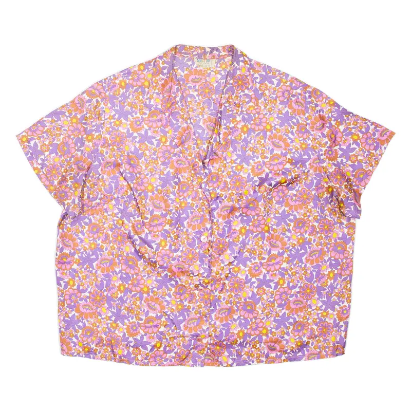 Ackermam Womens Shirt Pink Floral M 1