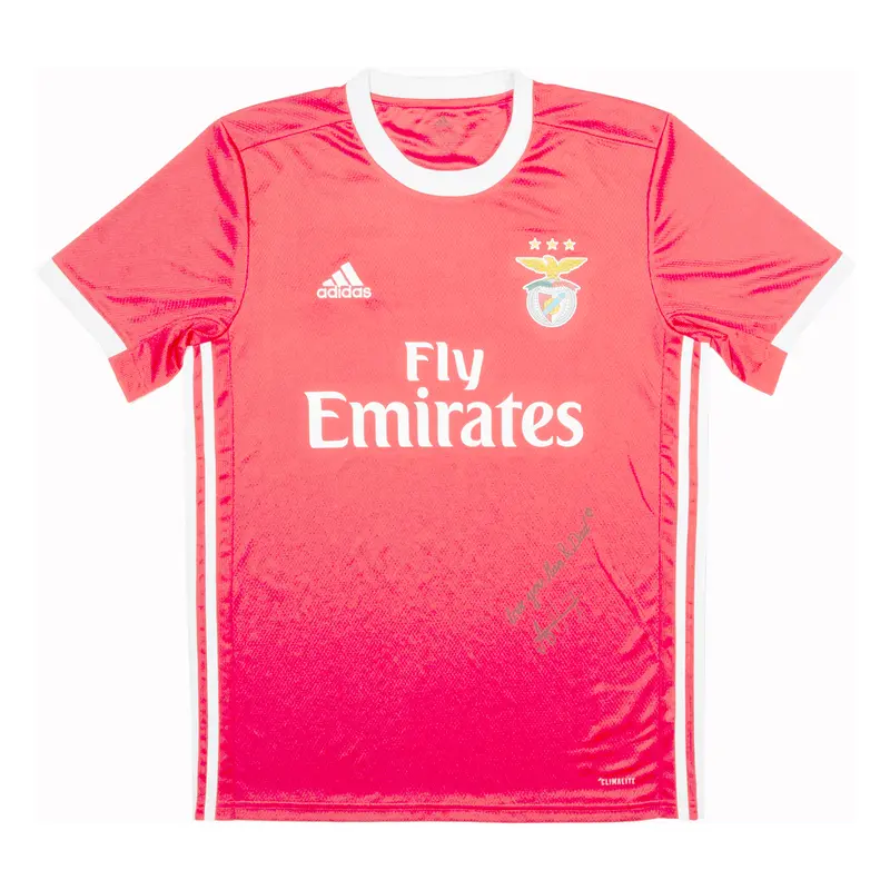 Adidas 2019-20 Sl Benfica Home Kit Signed Mens Football Shirt Jersey Red M 1