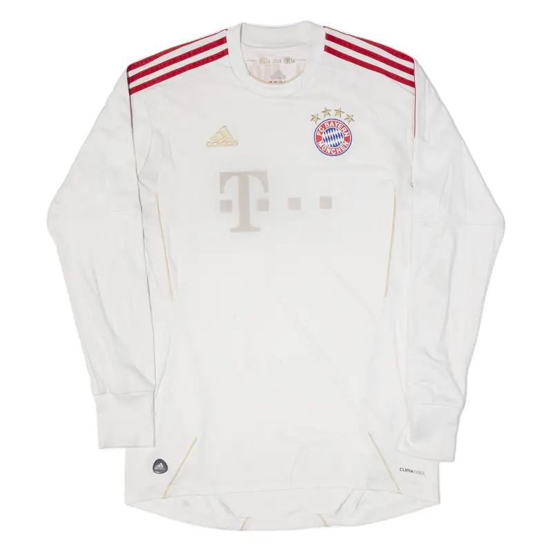 Adidas Bayern Munich Mens Jersey White Long Sleeve L 1