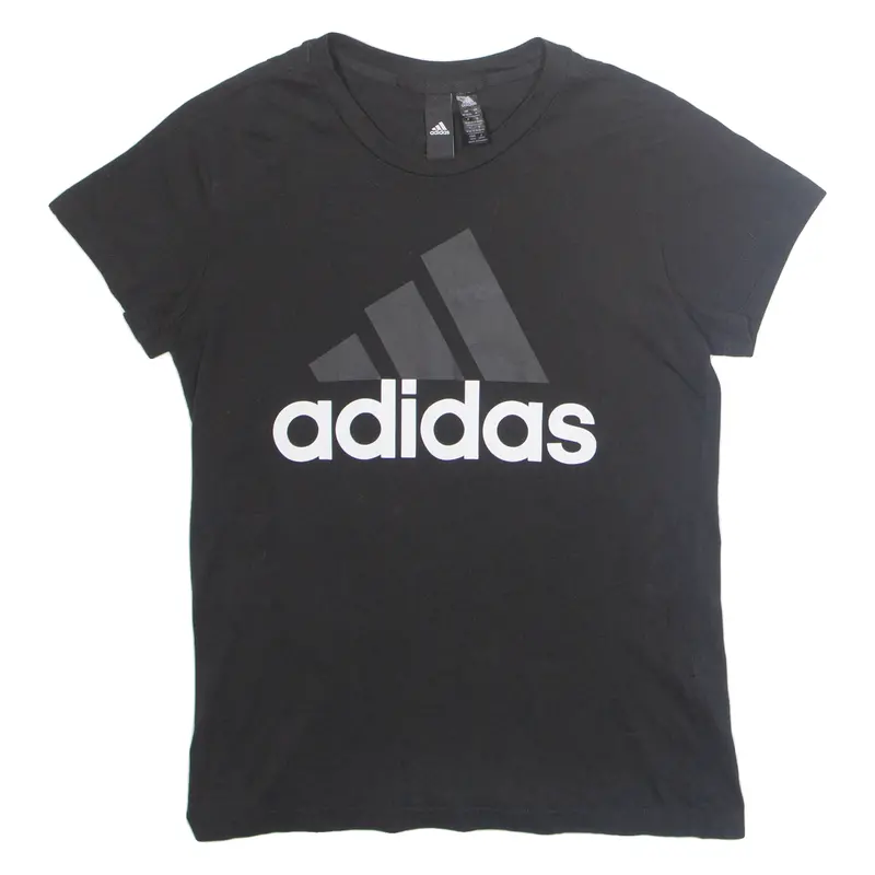 Adidas Boys T-Shirt Black M 1