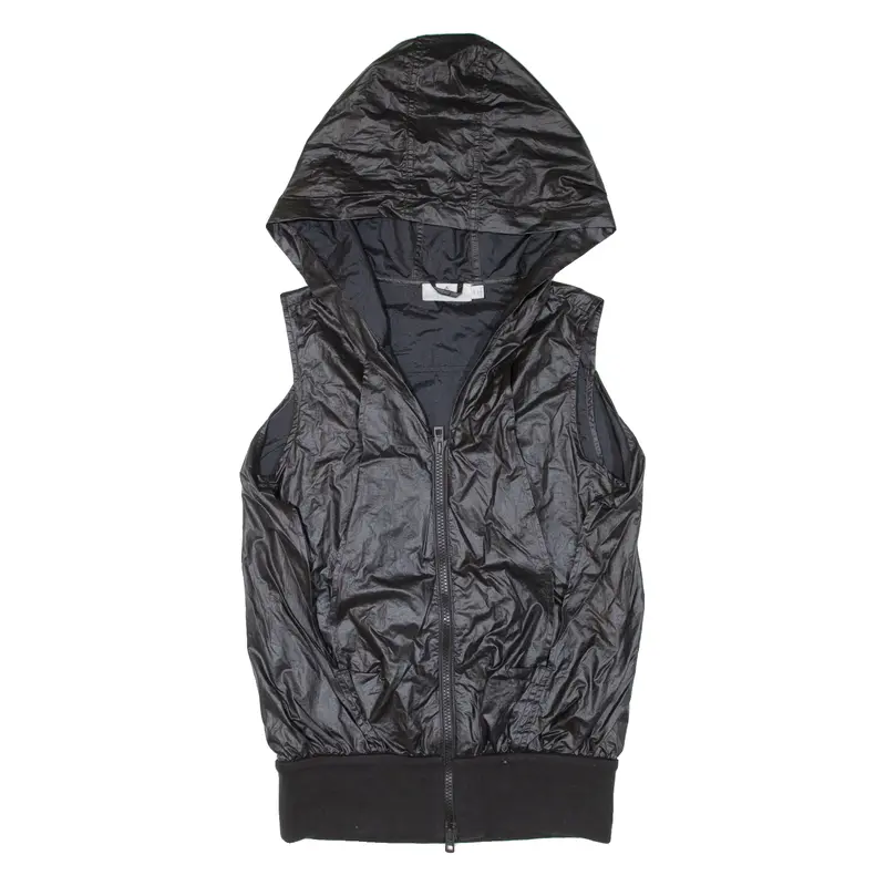 Adidas By Stella Mccartney Womens Gilet Black Hooded S 1
