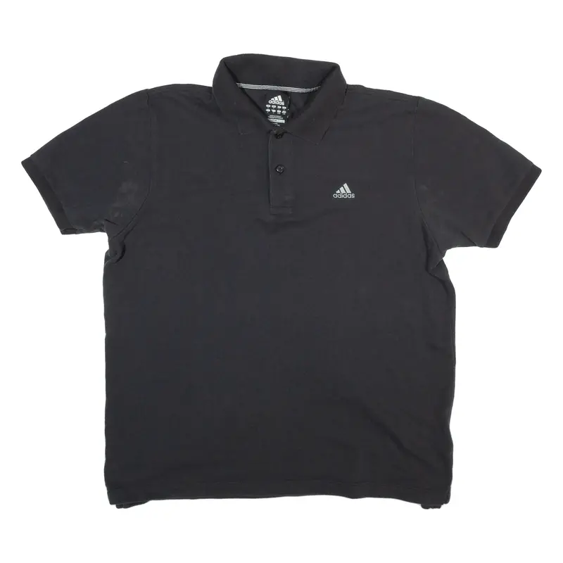 Adidas Clima365 Mens Polo Shirt Black L 1