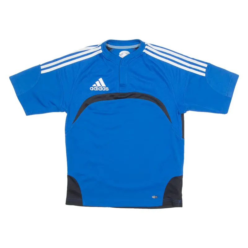 Adidas Climacool Mens Polo Shirt Blue S 1