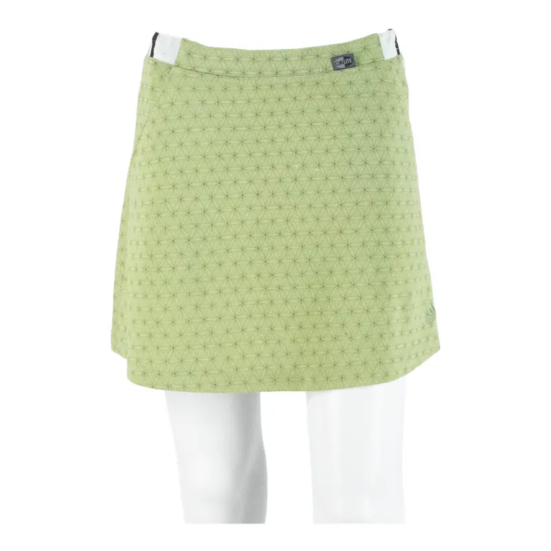 Adidas Climalite Womens Mini Skirt Green Short Floral Uk 10 1