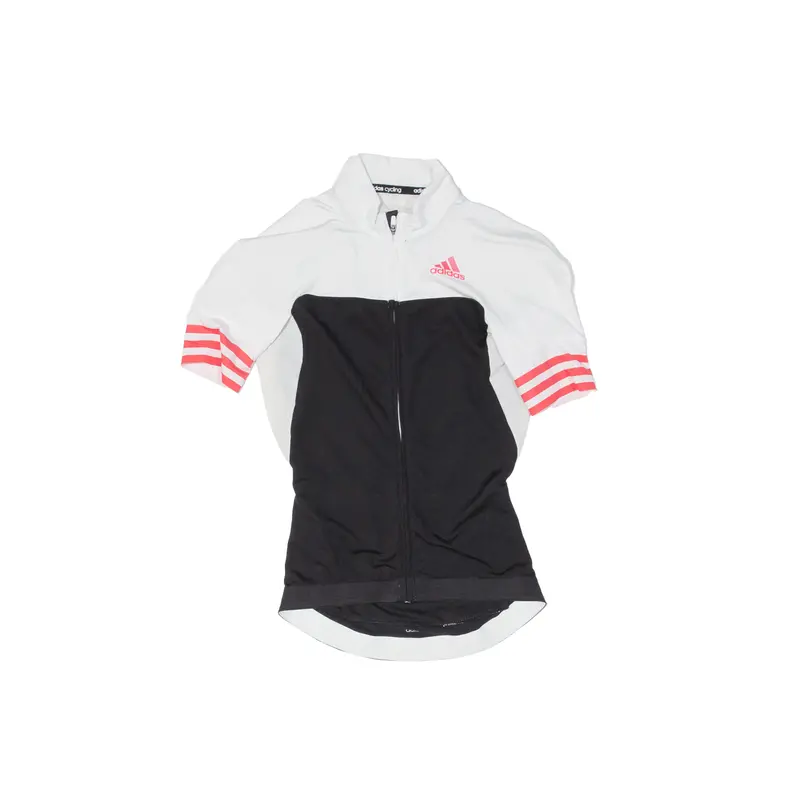 Adidas Cycling Full Zip Womens Jersey Black Xxs 1