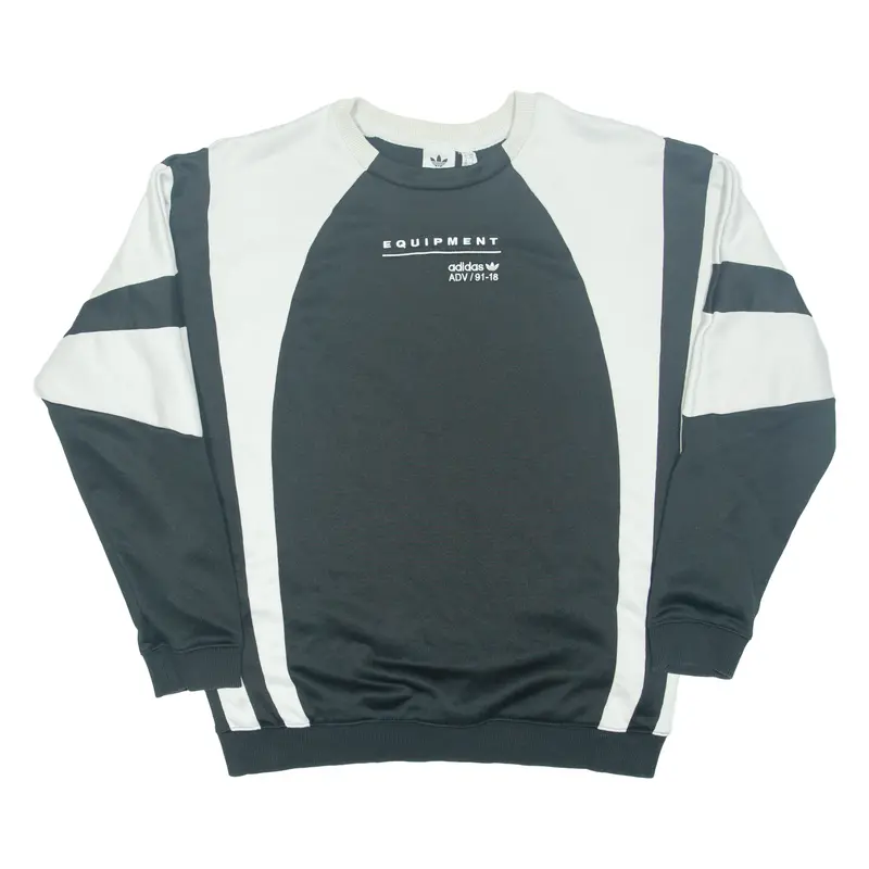 Adidas Equipment Adidas Adv 91-18 Womens Sweatshirt Black Uk 10 1