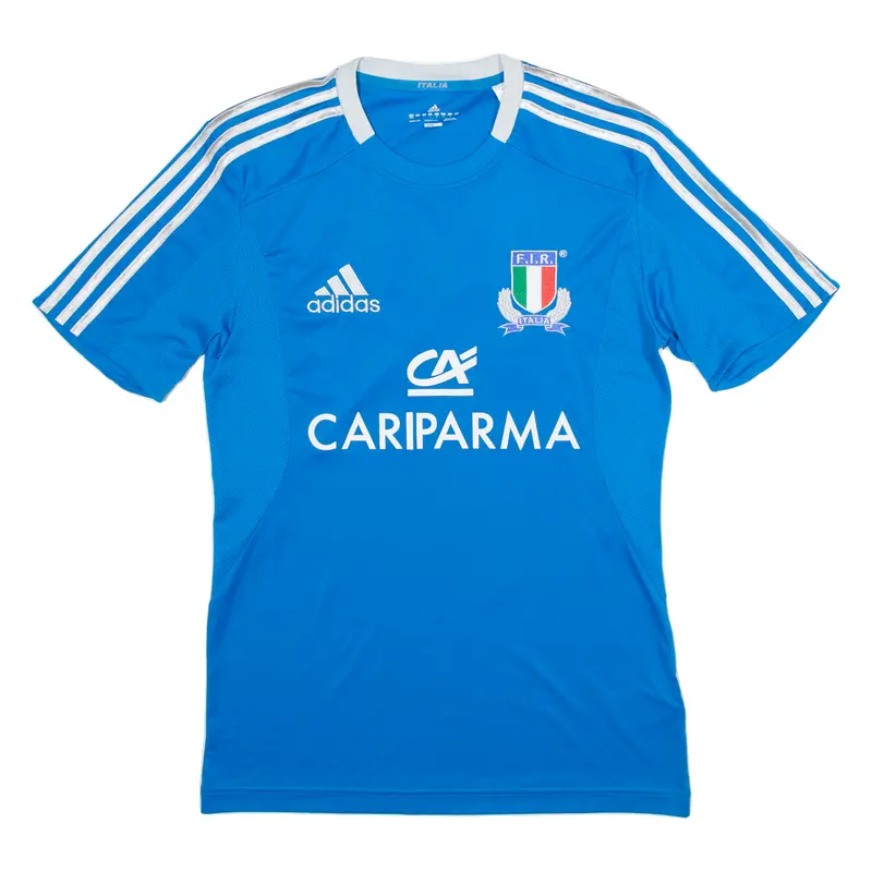 Adidas F.I.R Italia Mens T-Shirt Blue L 1