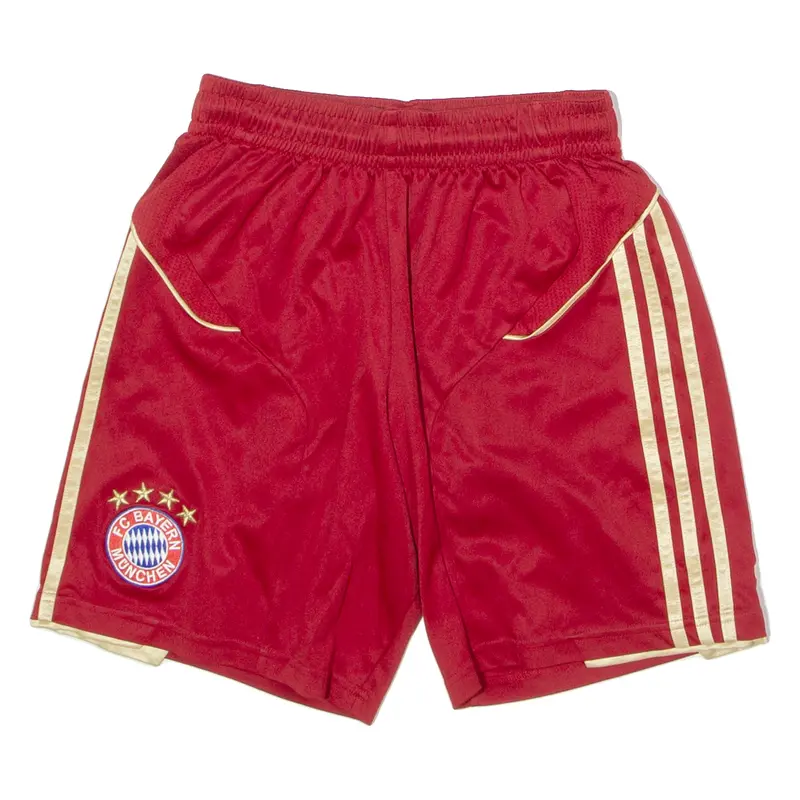 Adidas Fc Bayern Munchen 2012-13 Home Mens Sports Shorts Red S W24 1