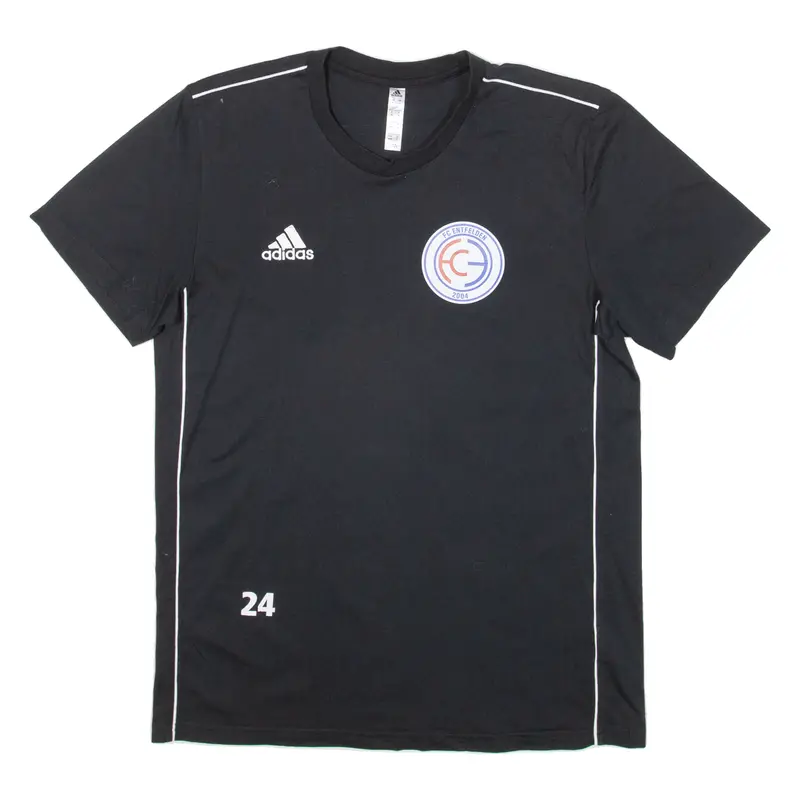 Adidas Fc Entfelden Mens Football Shirt Jersey Black M 1