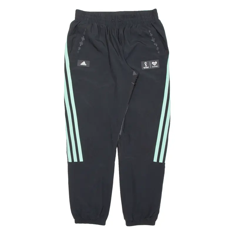 Adidas Fifa World Cup Qatar 2022 Volunteer Mens Track Pants Black L W31 L31 1