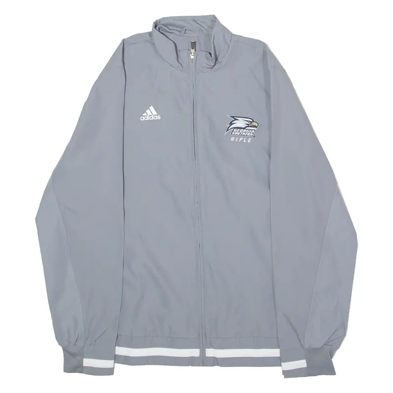 Adidas Georgia Southern Rifle Womens Track Jacket Grey Usa L 1