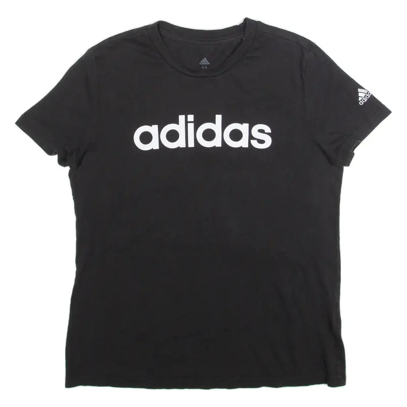 Adidas Girls T-Shirt Black M 1