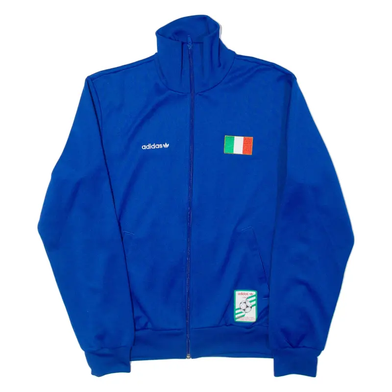 Adidas Italian Football Mens Track Jacket Black S 1