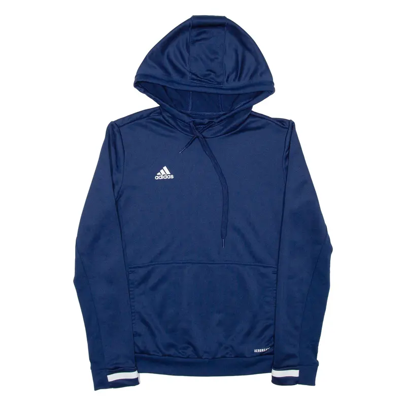 Adidas Mens Blue Hoodie S 1