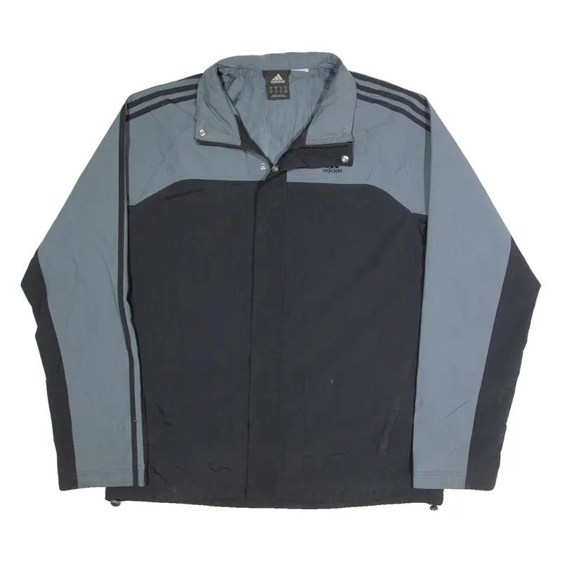 Adidas Mens Coach Jacket Grey Colourblock M 1