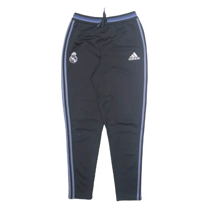Adidas Mens Joggers Black Tapered S W26 L29 1