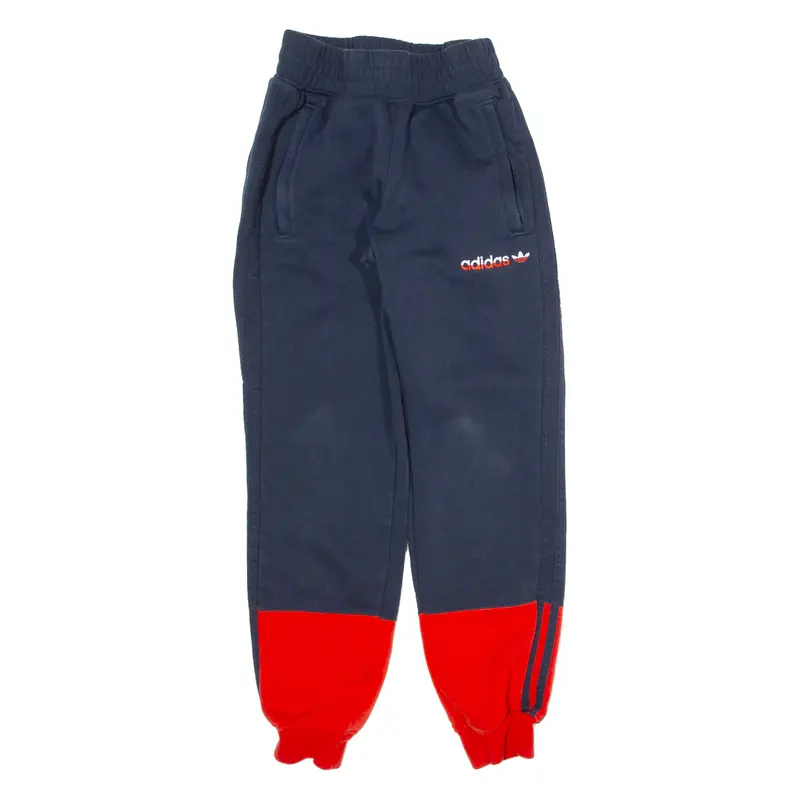 Adidas Mens Joggers Blue Tapered Xs W26 L28 1