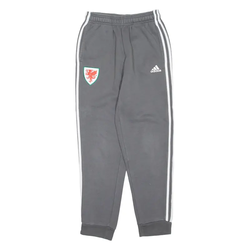 Adidas Mens Joggers Grey Tapered Xs W26 L29 1