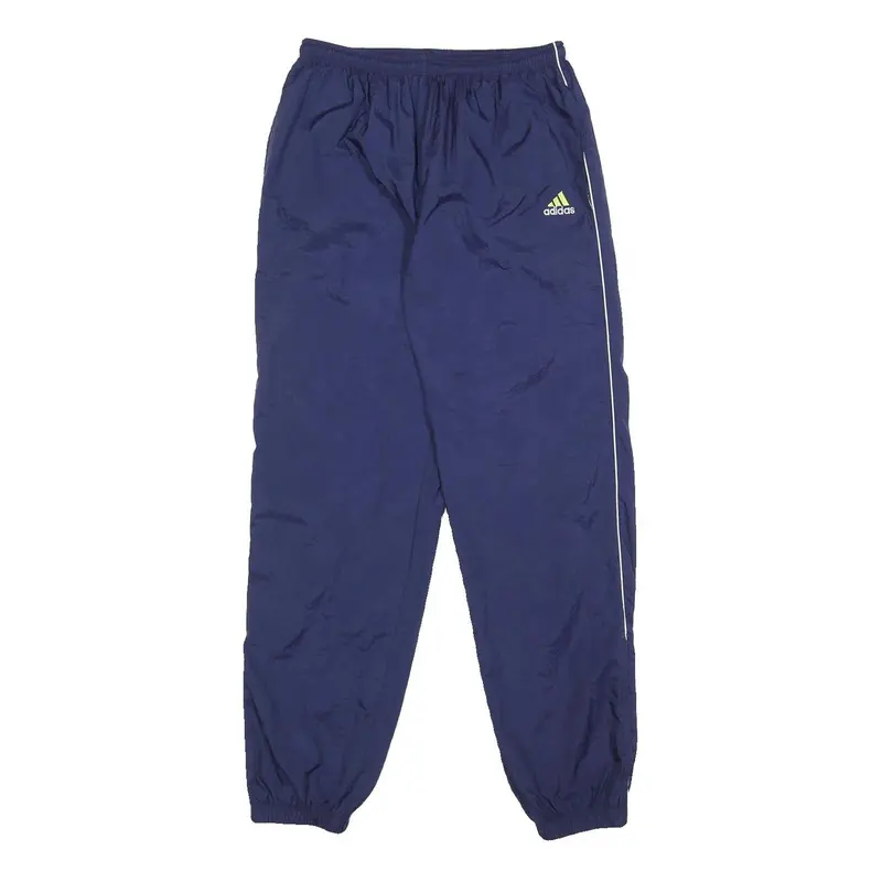 Adidas Mens Joggers Navy Blue Slim Tapered L W28 L31 Lightweight 1