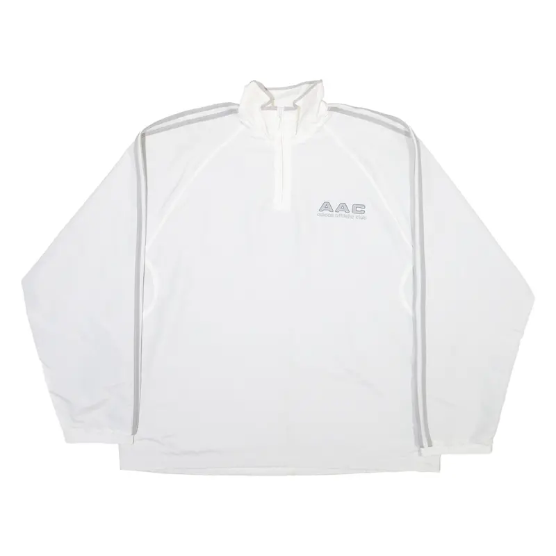 Adidas Mens Pullover Jacket White L 1