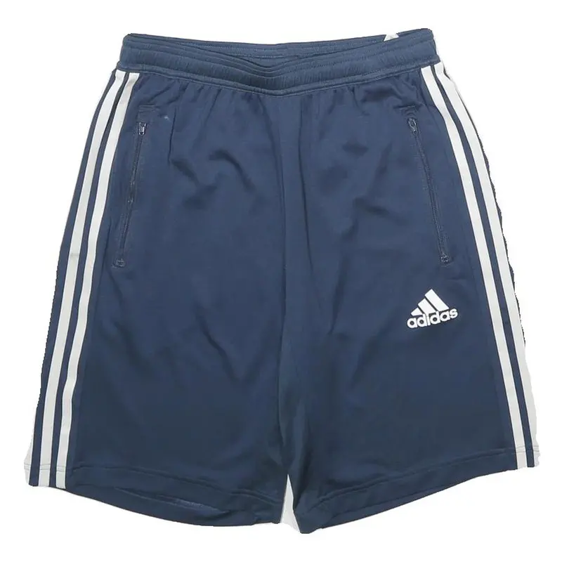 Adidas Mens Shorts Navy Blue Casual S W26 Polyester Sportswear 1
