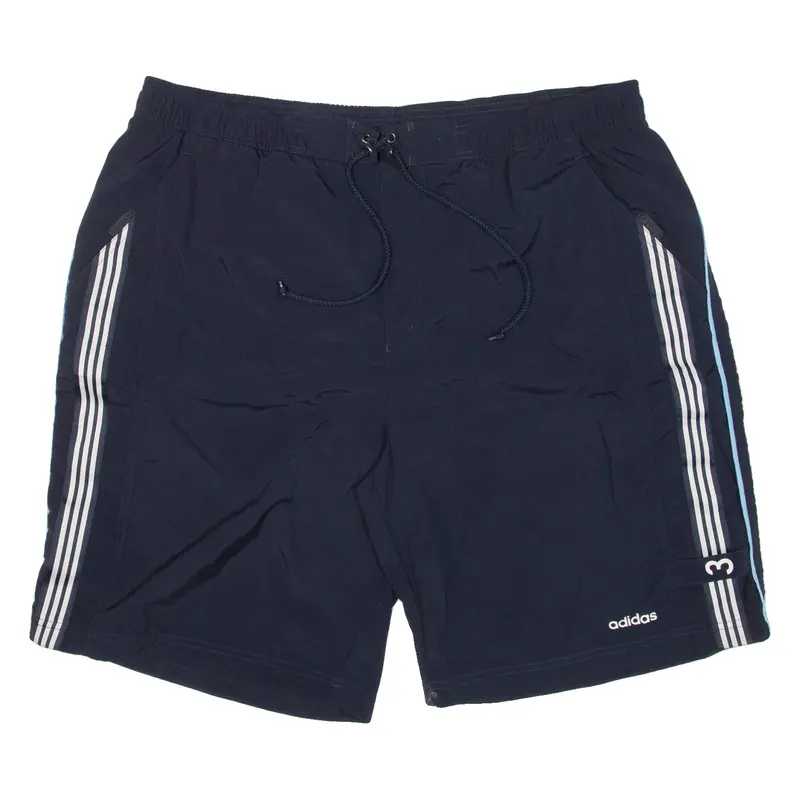 Adidas Mens Sports Shorts Blue Relaxed Xl W38 1