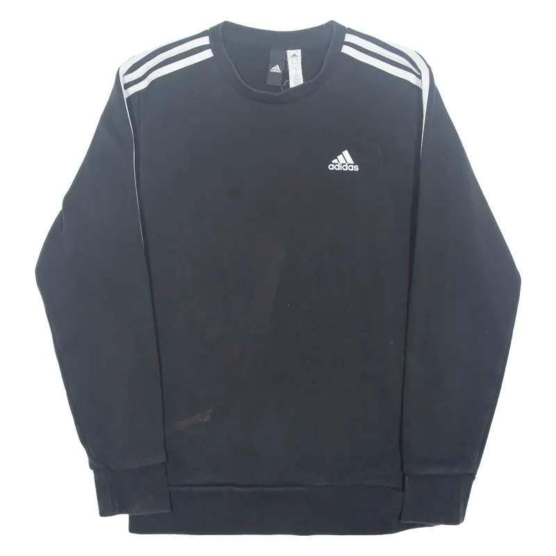 Adidas Mens Sweatshirt Black S 1