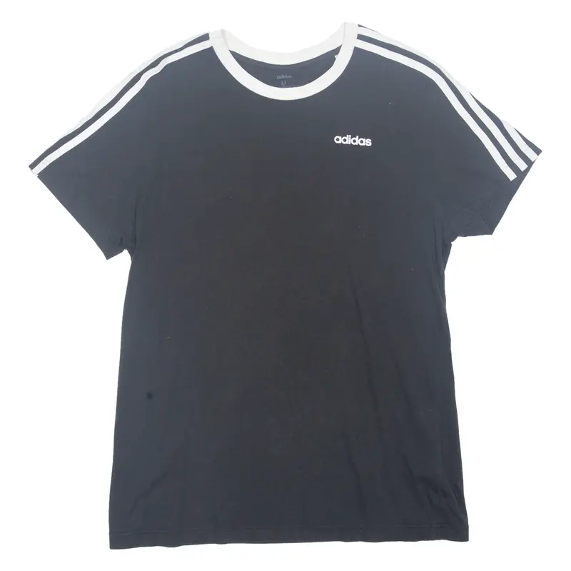 Adidas Mens T-Shirt Black M 1