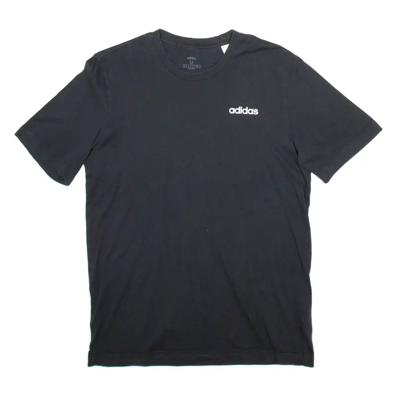 Adidas Mens T-Shirt Black M 1