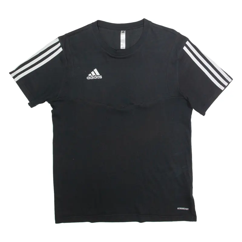 Adidas Mens T-Shirt Black S 1