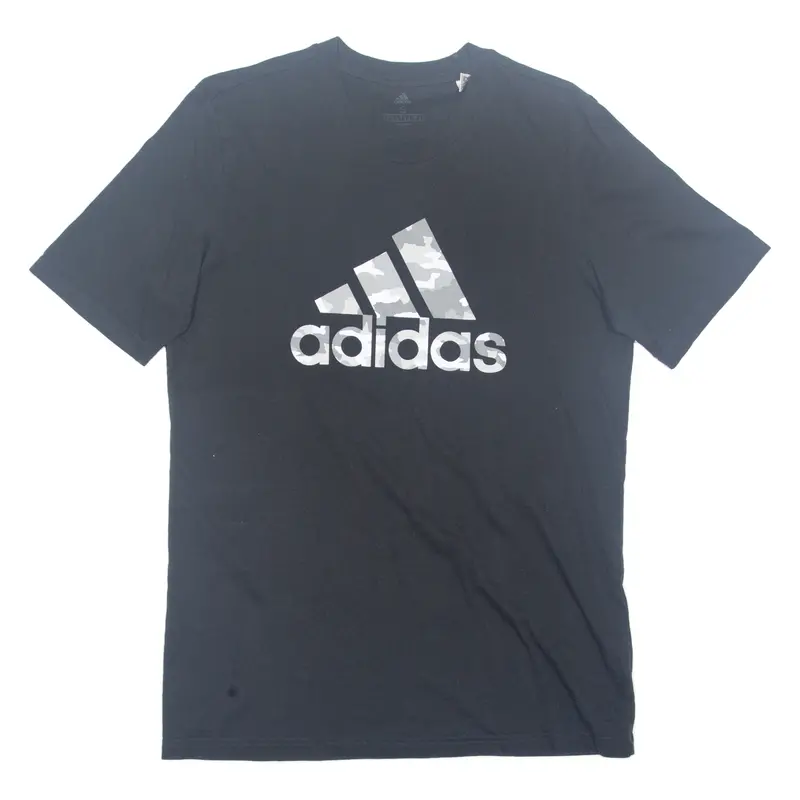 Adidas Mens T-Shirt Black S 1