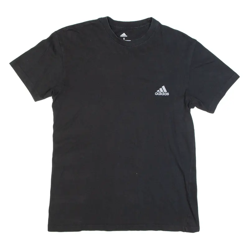 Adidas Mens T-Shirt Black S 1