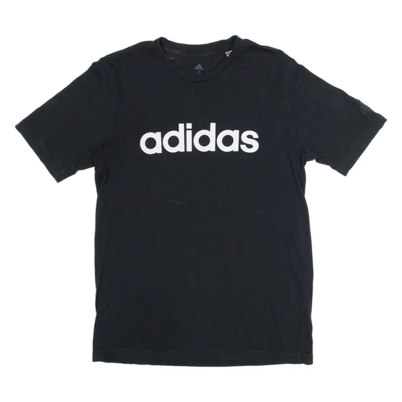 Adidas Mens T-Shirt Black S 1