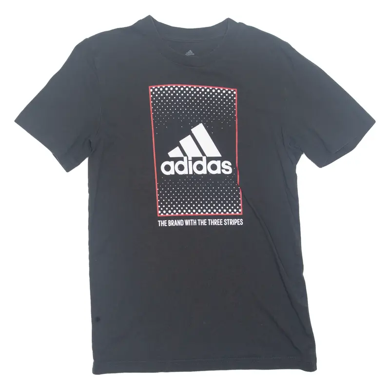 Adidas Mens T-Shirt Black Xs 1