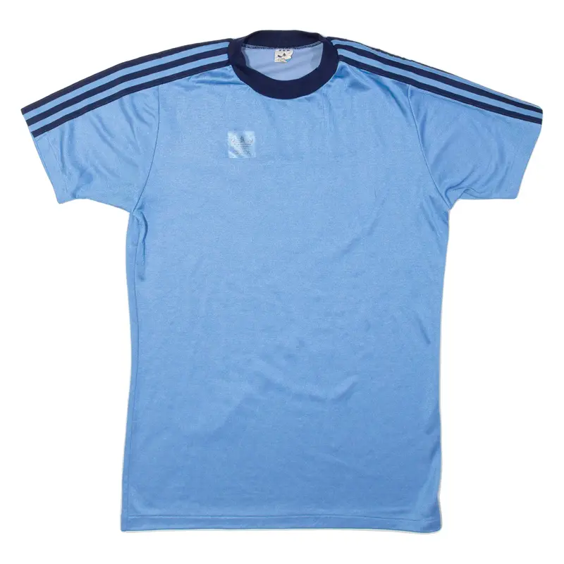 Adidas Mens T-Shirt Blue L 1