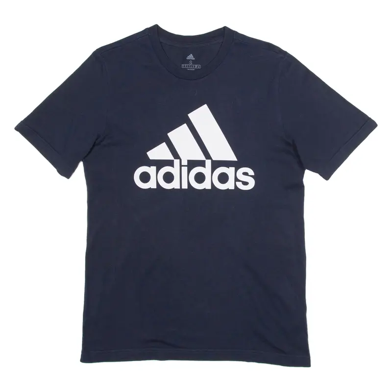Adidas Mens T-Shirt Blue S 1