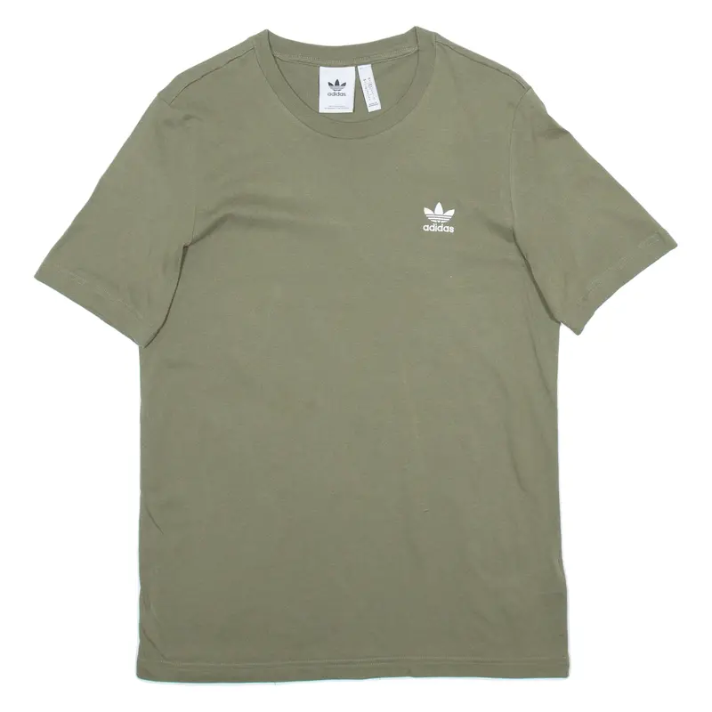 Adidas Mens T-Shirt Green S 1