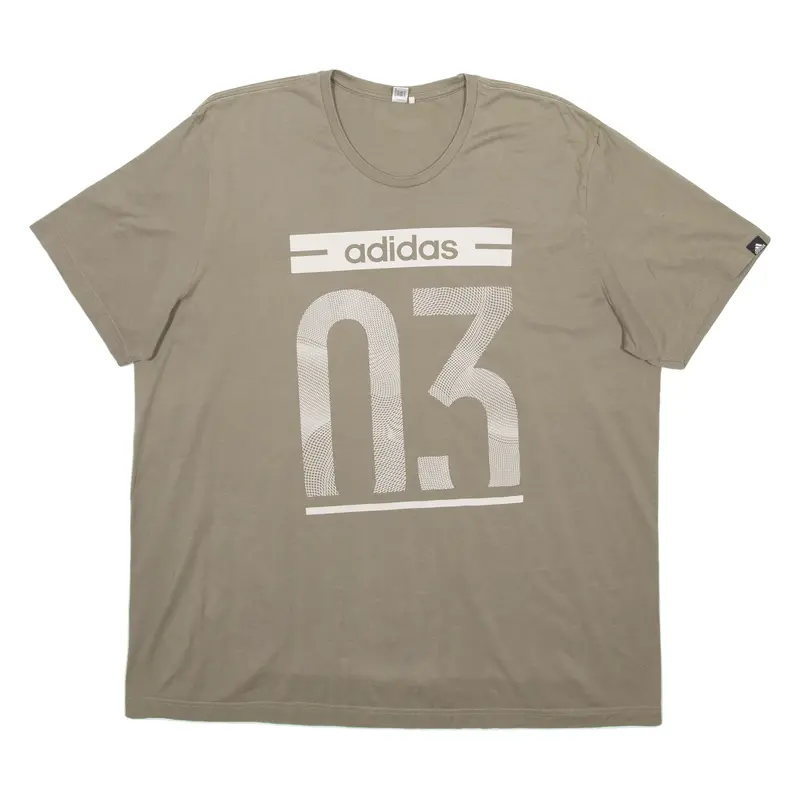 Adidas Mens T-Shirt Green Xl 1