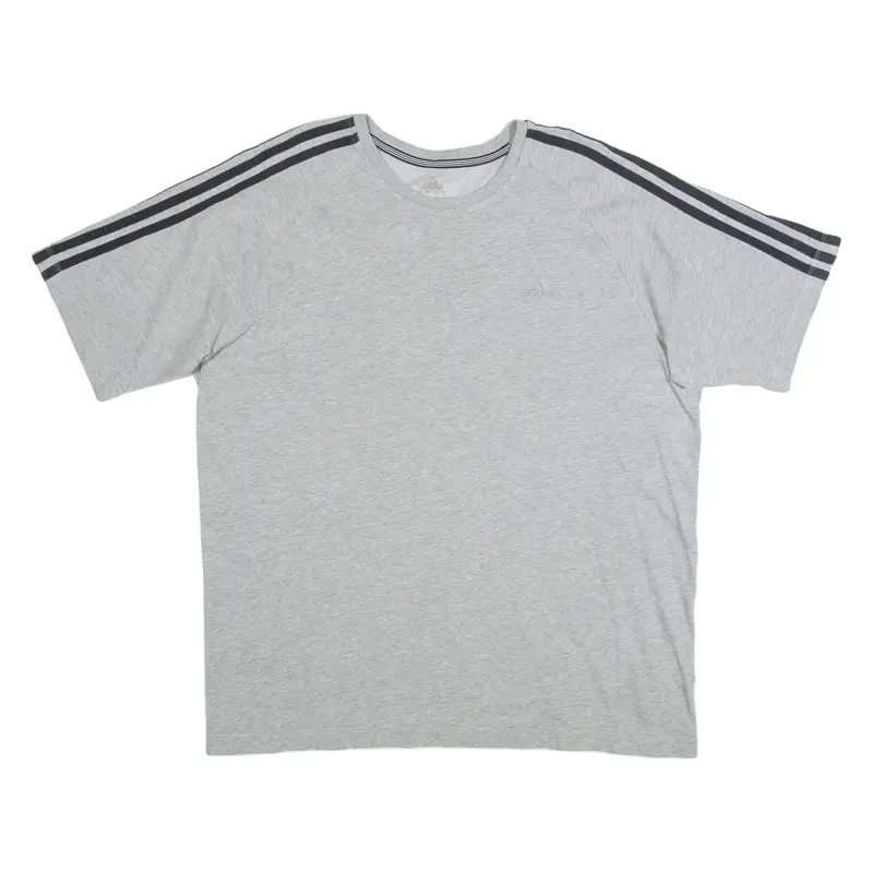 Adidas Mens T-Shirt Grey L 1