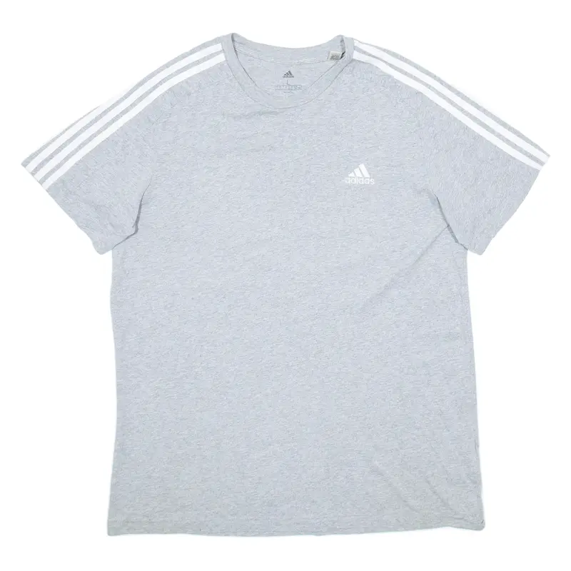 Adidas Mens T-Shirt Grey L 1