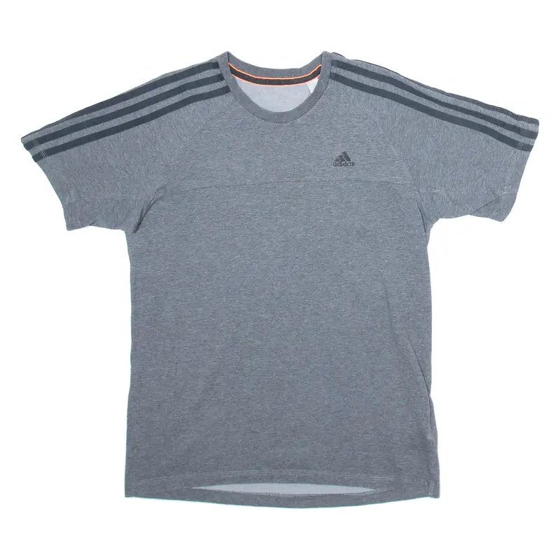 Adidas Mens T-Shirt Grey S 1