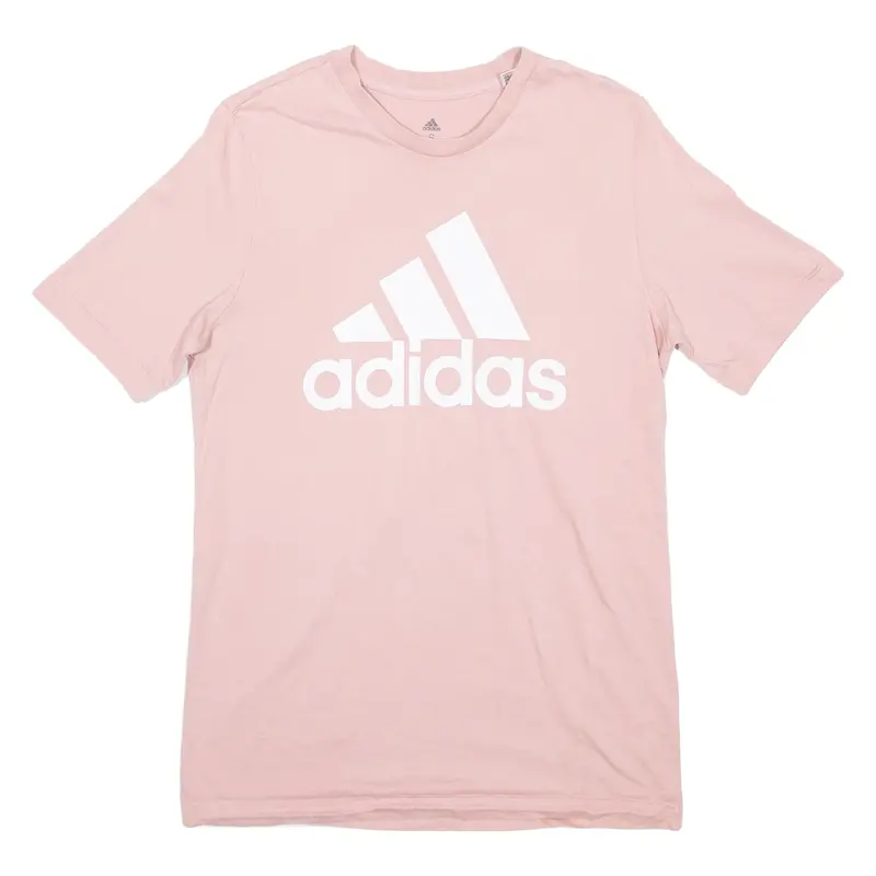 Adidas Mens T-Shirt Pink S 1