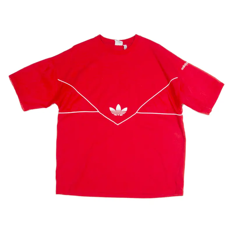 Adidas Mens T-Shirt Red M 1