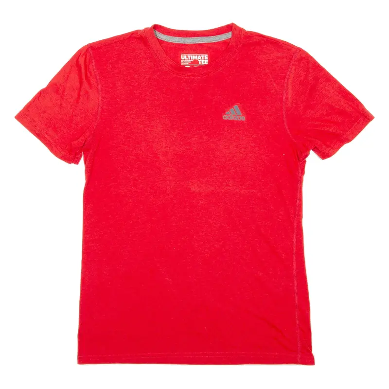 Adidas Mens T-Shirt Red S 1