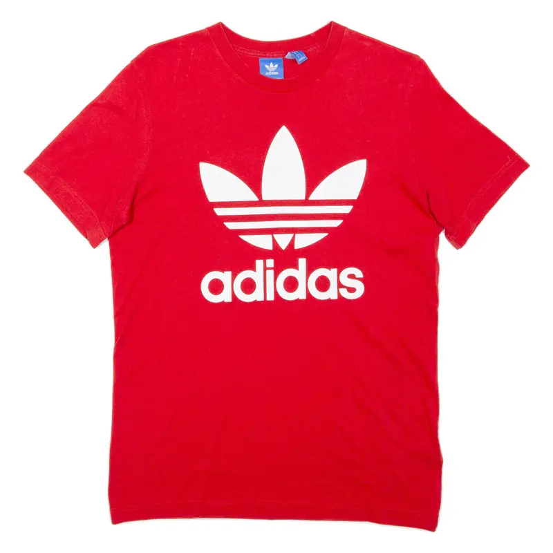 Adidas Mens T-Shirt Red S 1