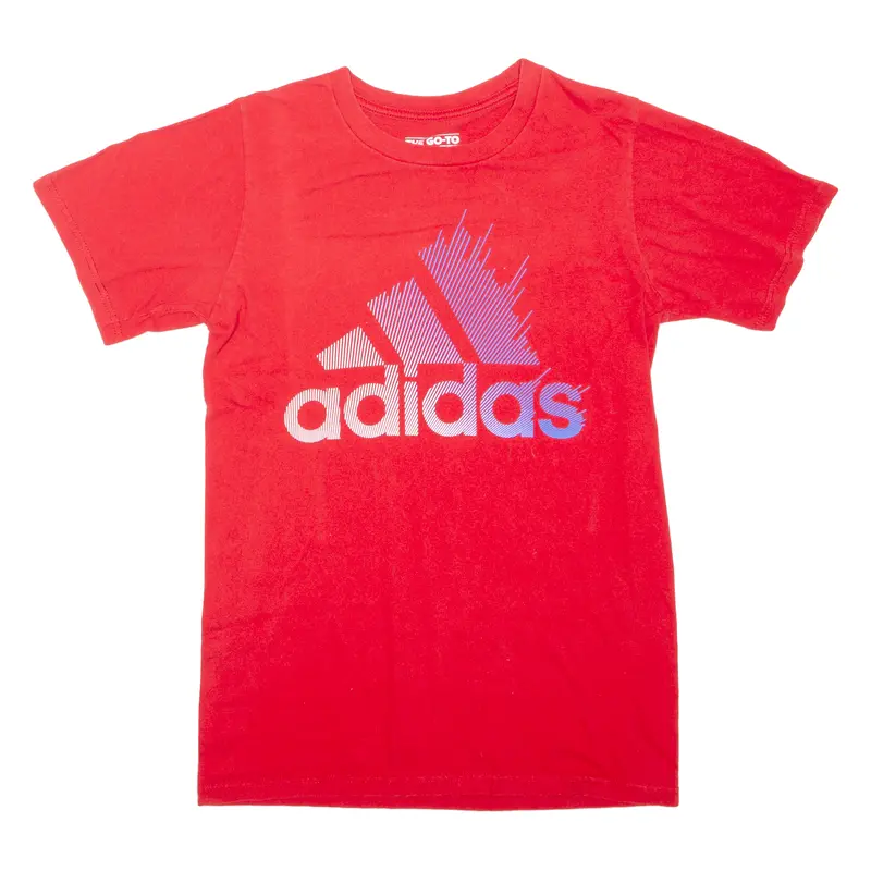 Adidas Mens T-Shirt Red S 1