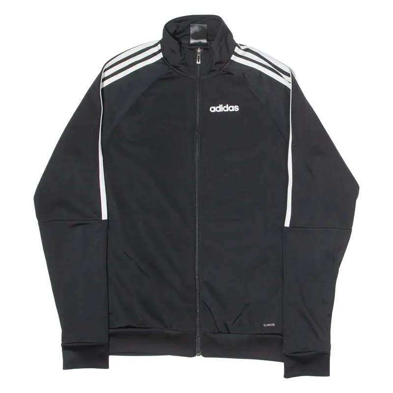 Adidas Mens Track Jacket Black Xs 1